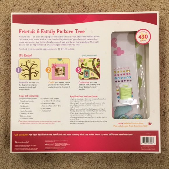 American Girl family and friends picture tree - Picture 2 of 2